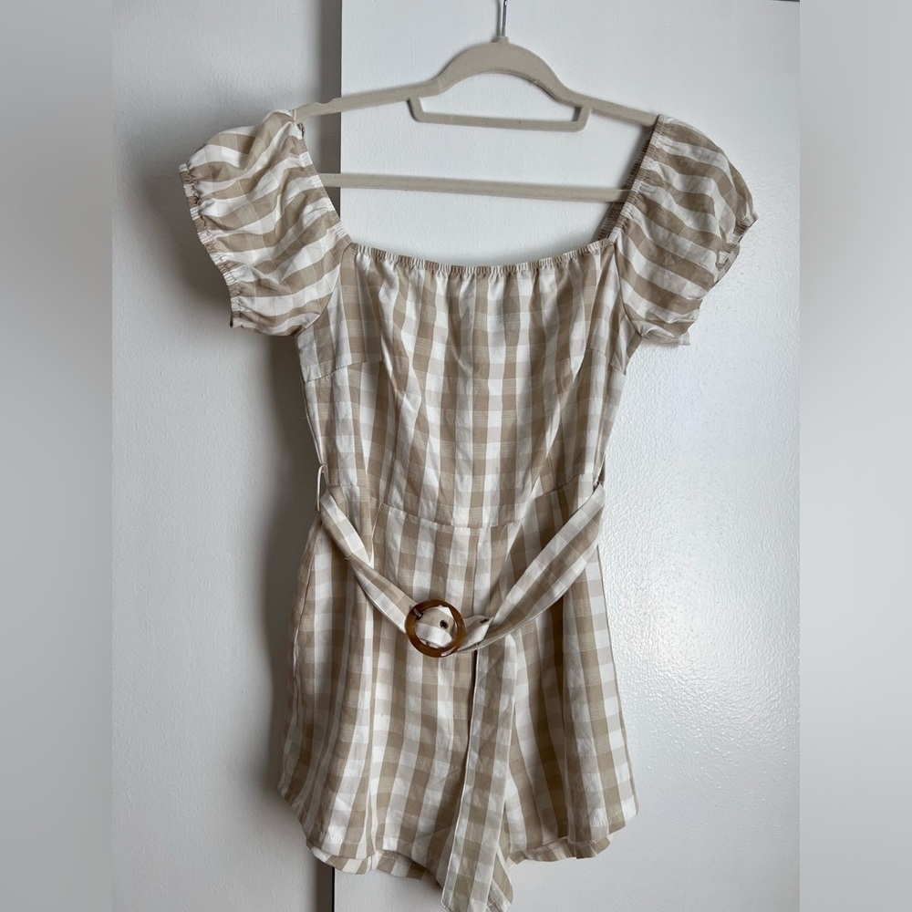 Missguided belted romper